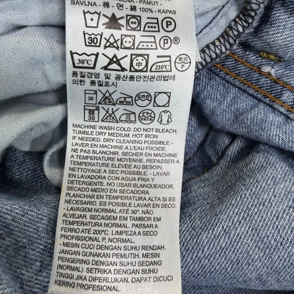 Levis 550 Relaxed Fit Mens Blue‎ Denim Jeans 30x30 Medium Wash 00550-4891
